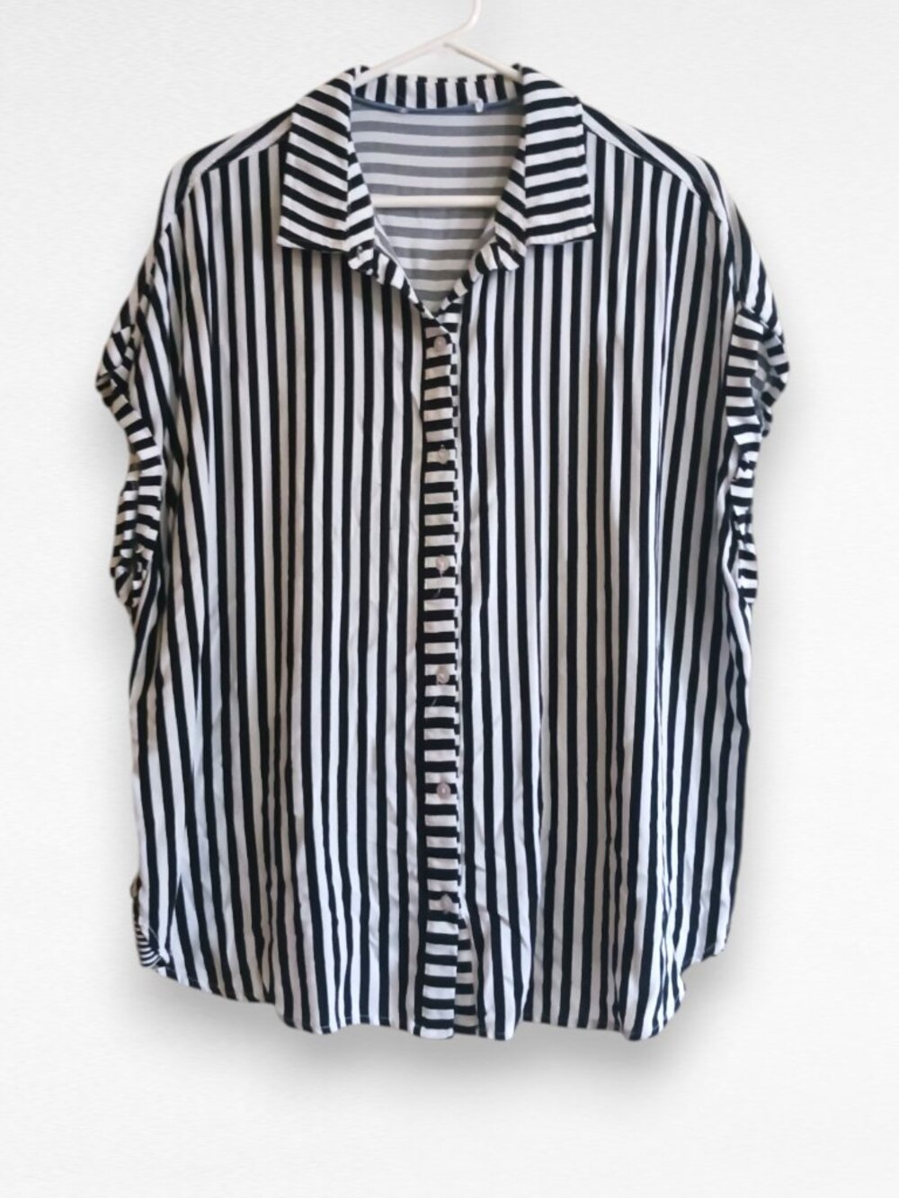 B&W Striped Blouse